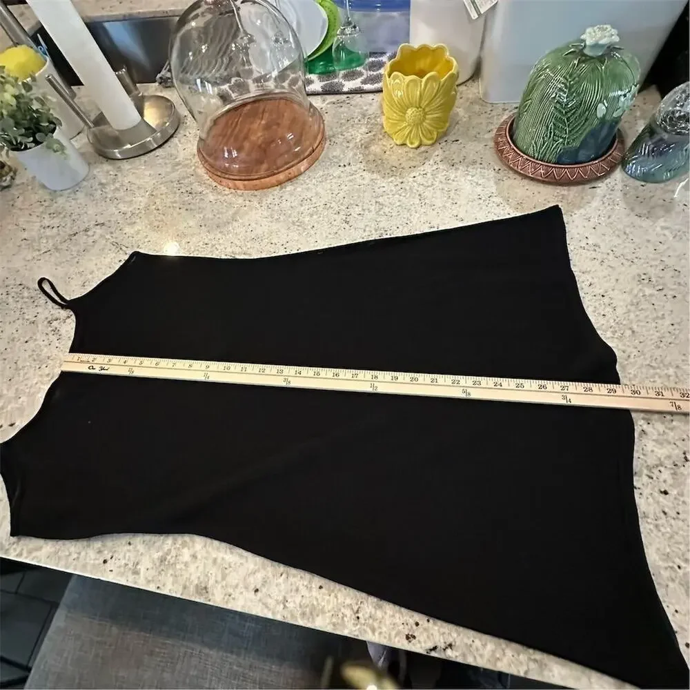 Episode Studio Women's Black Strappy Slip Dress Size L Short Casual Standard - Picture 10 of 10